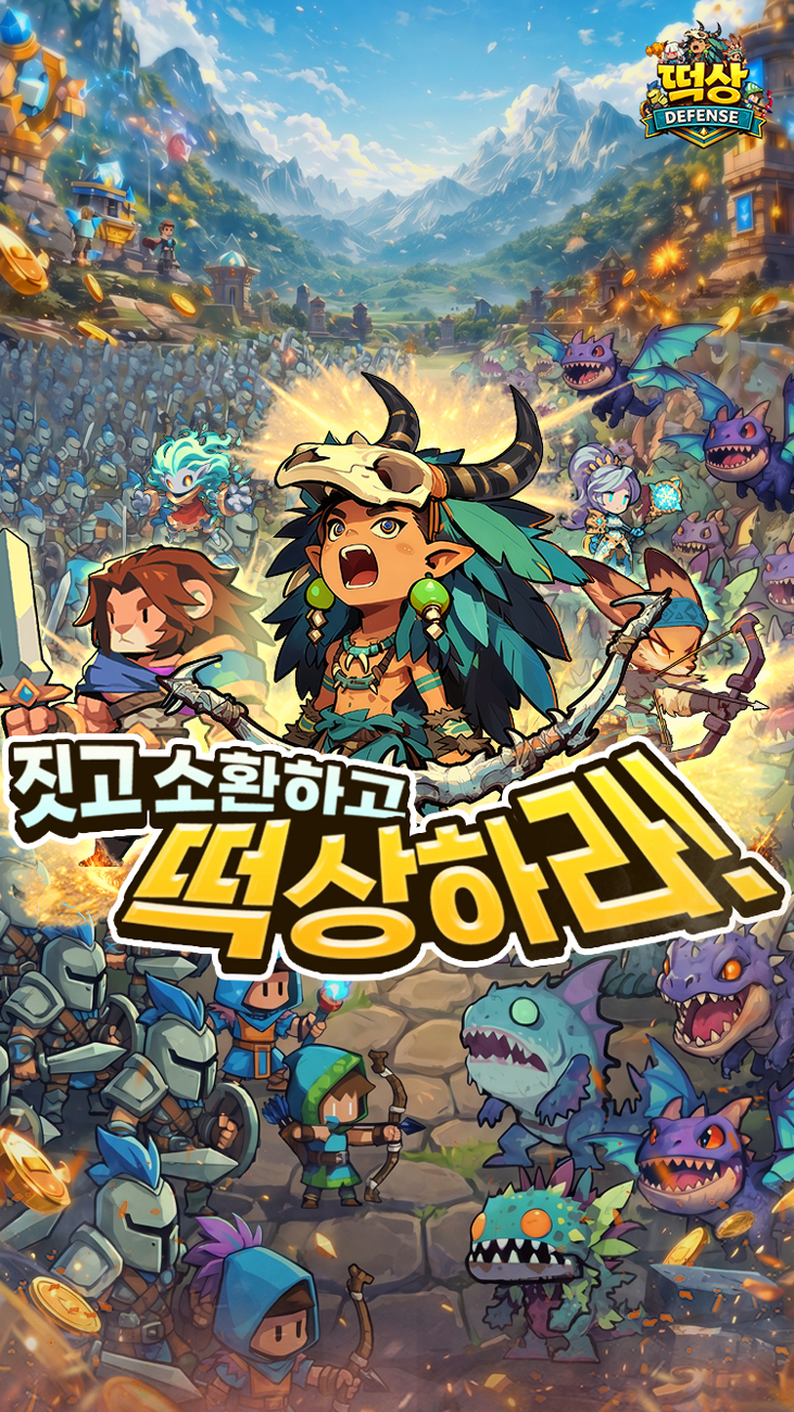 떡상 디펜스 스크린샷 1